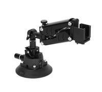 FEICHAO Support de voiture à ventouse pour stabilisateur de cardan caméra amortisseur de chocs compatible avec Osmo Pocket 3/4 (ventouse motorisée)