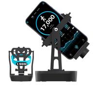 FEICHONGHO Balançoire de téléphone rechargeable avec minuteur, vitesse réglable, deux positions de balancement, déambulateur, automatiquement 3000-12000 pas par heure, batterie 1200 mAh