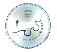 FEIDER - Lame scie à onglet 210 mm 80 dents - Lame multimatériaux - F210LU