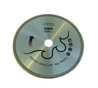 FEIDER - Lame scie à onglet 254 mm 80 dents - Lame multimatériaux - F254LU