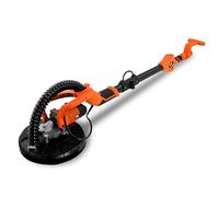 FEIDER Ponceuse Girafe 750 W, Tête Pivotante, 7 Vitesses, Tube Télescopique 135-180 cm, Poignée en T, Plateau 225 mm, Sac de Transport, Adaptateur Aspirateur - FPG720S