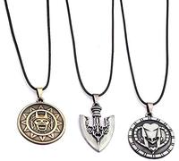FEIDIAO JoJo Collier Porte-clés en métal Pendentif JoJo Killer Queen Cosplay Accessoires Bijoux JoJo Stand Crazy Diamond Collier 3 pièces