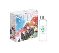 FEIDIAO Quintuplets Porte-Bonheur Boîte Nakano Les Cinq sœurs Figurine Pendentif Bouteille d'eau De Sport Signet Carte De Vœux Nakano Yotsuba Badge Collection D'articles pour Les Fans