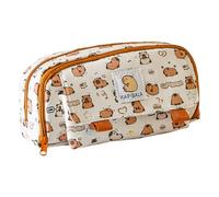 FEIEQILAI Trousse Kawaii Trousse à Crayons De Grande Capacité Crayons Grande capacité Trousse à Crayons Mignonne avec Fermeture Éclair Cartoon Trousse Scolaire adaptée à l'étude et au Travail