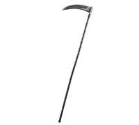 feiermeier® Faucheuse démontable peu encombrante Grim Reaper : 6 pièces Longueur : env. 138 cm pour Halloween, carnaval, déguisement réutilisable infecté
