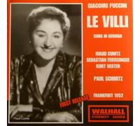 Feiersinger,Cunitz,Gester - Le Villi [Import]