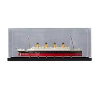 FEIFANBOYANG Vitrine transparente en acrylique pour Lego 10294 Titanic Model Vitrine à assembler soi-même pour objets de collection 140 x 20 x 49,8 cm (boîte de présentation uniquement) (3 mm)