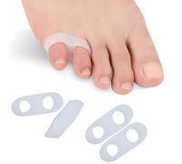 feifanshop Lot de 4 séparateurs d'orteils en silicone pour les douleurs au pied martelé Hallux Valgus
