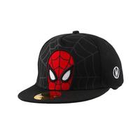 FEIFEI'S BOW Casquette de baseball en coton pour enfants, garçons, parfaite pour les journées ensoleillées en plein air, chapeau de soleil de 3 ans et plus, Black Spider, 3-18 Years