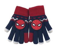 FEIFEI'S BOW Elsa Gants d'hiver chauds en tricot doux doublé polaire thermique pour enfants garçons filles, Spider