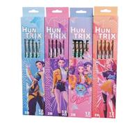 FEIFEI'S BOW KPOP Lot de 30 crayons HB avec gommes pour enfants