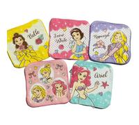 FEIFEI'S BOW Lot de 5 débarbouillettes douces pour enfants avec araignée princesse sirène, multicolore, pour le visage des enfants, garçons et filles, 15 x 15 cm (couleur aléatoire)