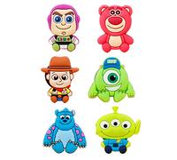 FEIFEI'S BOW Lot de 6 aimants de réfrigérateur en forme de princes pour enfants - Figurines d'action 3D - Autocollant de réfrigérateur (TOY2)