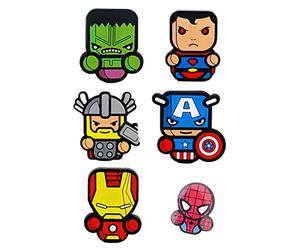 FEIFEI'S BOW Lot de 6 aimants de réfrigérateur Toy Story Hero Princes pour Enfants, Cartes de Remplissage, Figurines d'action 3D, Autocollants pour réfrigérateur (Hero