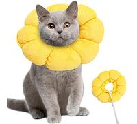 FEIGO Collier de récupération pour chat - Avec protection contre les fuites réglable - Collier de protection pour animal de compagnie après la chirurgie