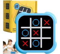 FEIGO Tic Tac Toe Bolt Game,3 in 1 Morpion Electronique pour Enfant et Adultes,Console de Jeu de Voyage Portable,Jeux de Société pour la Formation à l'éducation et à la Mémoire pour Tous Les âges
