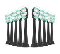 Feihead Lot de 10 têtes de brosse de rechange compatibles avec AquaSonic Black Series
