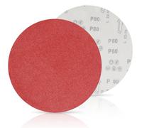 FEIHU 15 pièces Disques de Ponçage Papier Abrasifs 300mm Grain 80 | Disques Ponceuse: disque abrasif autocollant de 300 mm pour adapté aux ponceuses à disque,Poncer/Polir