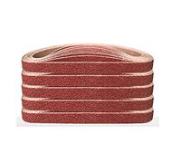 FEIHU-Bande abrasive 10x330mm.Bande abrasive de polissage d'alumine, métal,du bois 6x40/80/120/180/320Ensemble de Bandes Abrasives,pour ponceuses à bande(30 pièces)