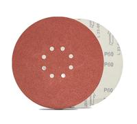 FEIHU Disques de Ponçage Papier Abrasifs 225mm.8 trous,15 Disques Ponceuse: Disques abrasifs perforés auto-agrippant 225 mm Grain 60 autoadhésif pour ponceuse girafe/ponceuses de murs et de plafonds