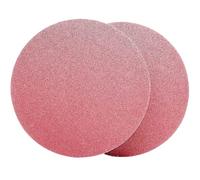 FEIHU Disques de Ponçage Papier Abrasifs Ø250 mm | Grain 5 x P60/100/120/180/240/320,rouge.Papier abrasif pour construction a sec.Compatible avec les ponceuses à disque Poncer/Polir（30PCS）