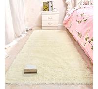 FEIJDON Tapis Moderne 280 x 330 cm Lavable Moquette Chambre Extra Large Moderne Plusieurs Tailles Disponibles pour Chambre à Coucher, Salon, Tapis de Salon, Couleur Crème