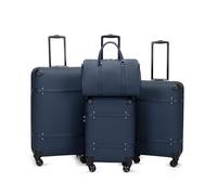 feilario Ensemble de valises 4 pièces avec port USB et roulettes pivotantes | Serrure TSA, ensemble de 35,6/50,8/61/71,1 cm et intérieur organisé pour les bagages à main, les voyages enregistrés et les