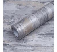 FEILAYS Papier peint aspect béton autocollant Rétro Papier peint gris Papier peint mural Meuble aspect industriel Décoration murale Salon Papier peint pour cuisine Lavable Papier peint pour chambre à