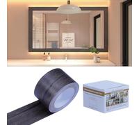 FEILAYS Ruban de réparation pour grain de bois, ruban adhésif autocollant couleur bois pour tables, chaises, plinthes, portes, fenêtres, sols, artisanat, bricolage, bordure, décoration murale, 5 cm x