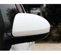 FEILIDAPARTS Couvercle de rétroviseur latéral Capuchon de rétroviseur extérieur peint Compatible avec MAZDA 2 3 6 2008-2013 (GAUCHE EN SUPER BLANC)