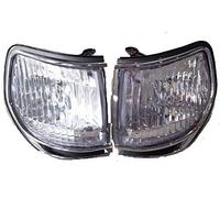 FEILIDAPARTS Feu de stationnement d'angle de type cristal compatible avec Toyota Land Cruiser Lc80 Fzj80(95-97) 1991-1997
