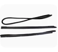 FEILIDAPARTS Lot de 3 joints en caoutchouc pour pare-brise avant, pour Nissan Frontier D22 Pickup Datsun King Cab 1998-2005