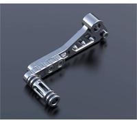 FEILIV Pour CFMOTO Pour 250SR Version Piste Pour 250NK Pour MY22 Levier De Vitesses Allongé Pièces De Moto Levier De Vitesses Réglable Stabilisateur Changement Vitesse Kit(Titanium color)