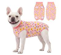 FEimaX Combinaison de Récupération pour Chien Après la Chirurgie, Body Chien Post Operatoire Femelle Male Gilet Combinaison de Convalescence Chirurgicale pour Chiens de Moyenne et Grande Taille