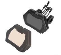 FEIMI-4 Tableau de bord de trottinette électrique pour Kukirin G2 Pro, écran de rechange avec coque en silicone, visibilité améliorée et protection contre les chocs pour conduite en plein air