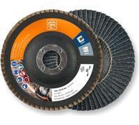 Fein 10x disques à lamelles Ø 125 corindon zirconien K60 - 63730023010