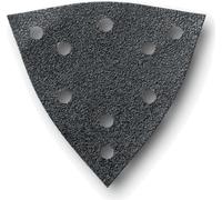 FEIN 63717297020 - Accessoires oscillants SL; Feuille abrasive perforée triangulaire 130mm - Grain 240 - Pack de 16, Accessoire, Oscillation