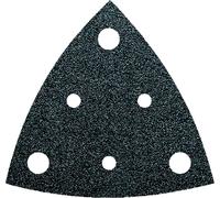 FEIN Feuilles abrasives perforées grain 100, Longueur d’arête 80 mm, Condit.50 Pce, Pour une utilisation sur pratiquement tous les matériaux, Non perforées, fixation rapide auto-agrippant.