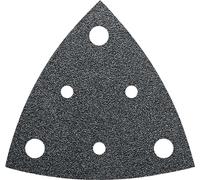 Fein 5x feuilles abrasives perforées triangle K180 - 63717114047