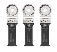 FEIN 63502200220 - Accessoires oscillants SL; Lame de scie E-Cut Standard HCS StarlockMax 78x32mm - Pack de 3, Accessoire, Oscillation
