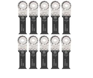 FEIN 63502200240 - Accessoires oscillants SL; Lame de scie E-Cut Standard HCS StarlockMax 78x32mm - Pack de 10, Accessoire, Oscillation