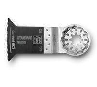FEIN 63502226250 - Accessoires oscillants SL; Lame de scie E-Cut Curved HCS Starlock 50x50mm - Pack de 50, Accessoire, Oscillation
