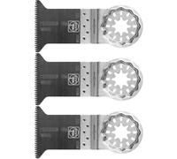 Fein Lame plongeante E-Cut 63502232220 Bi-métallique 50 mm 3 pièces