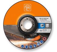 Fein 63703005010 Meule à ébarber à moyeu déporté 125 mm 22.23 mm 10 pces
