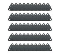 FEIN 63717116016 - Accessoires oscillants SL; Feuille abrasive triangulaire perforée - Grain 240 - Pack de 50, Accessoire, Oscillation