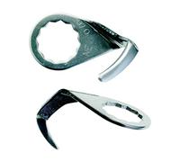 FEIN 63903115018 - En forme de U; Couteau incurvé en forme de U 22mm - Pack de 2, Accessoire, Oscillation