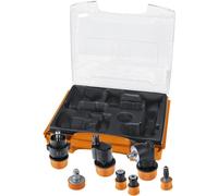 FEIN Set d’Accessoires Metal,i-BOXX72, pour Toutes les Visseuses sans fil FEIN avec Interface QuickIN, Accessoires avec mallette peu encombrante