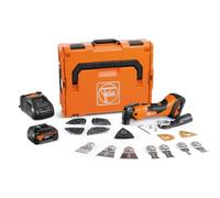Multimaster 18V AMM 500 PLUS Top + 2 batteries 4 Ah AMPShare + chargeur + coffret L-BOXX - FEIN FRANCE - 1293861000