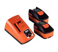 FEIN 92604314010 Lot de 2 batteries 18 V 6 Ah 1 chargeur rapide ALG 80