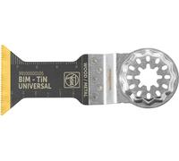 Fein Fein Lame de scie universelle E-Cut avec revêtement titane, Longueur 55 mm, Largeur 4 Quantité:3